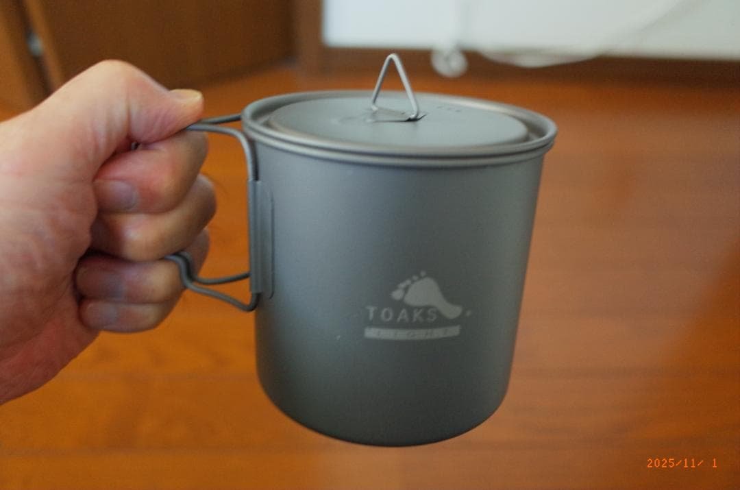 美品　トークス/チタン・マグ550NH&650&エバニュー/220&漆紙コップ