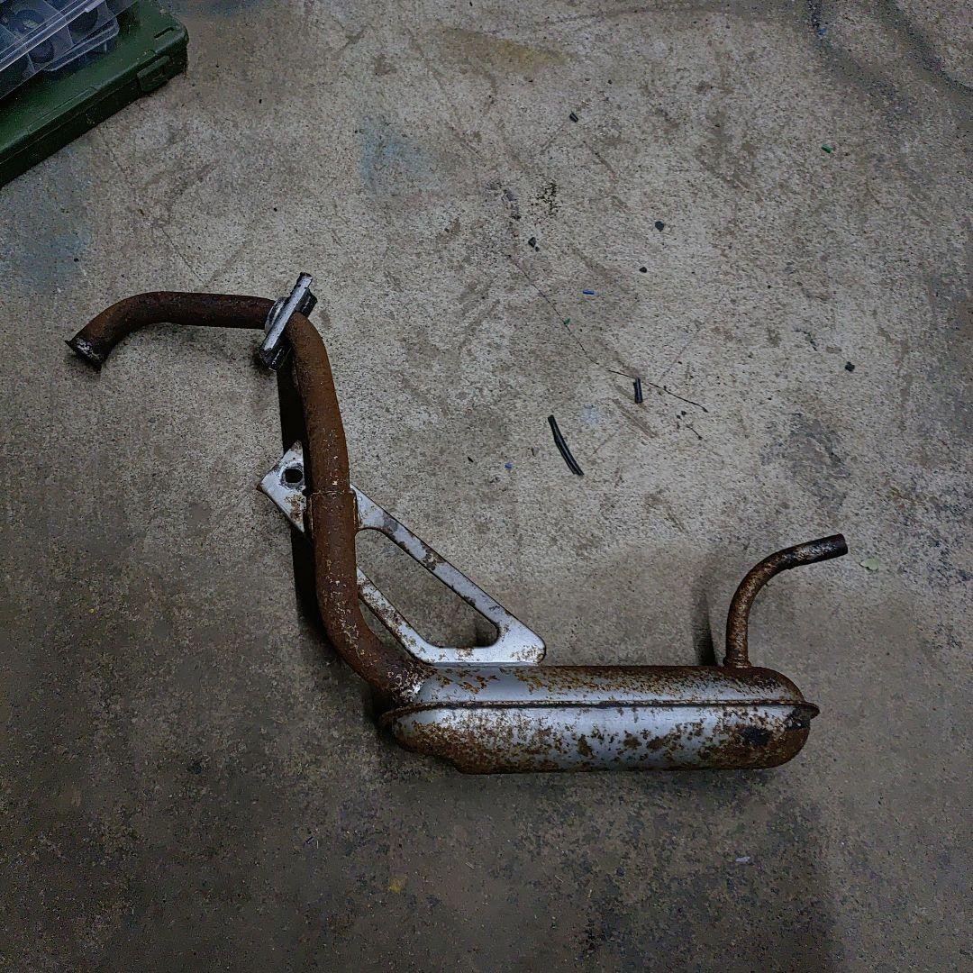 モトコンポ純正マフラー