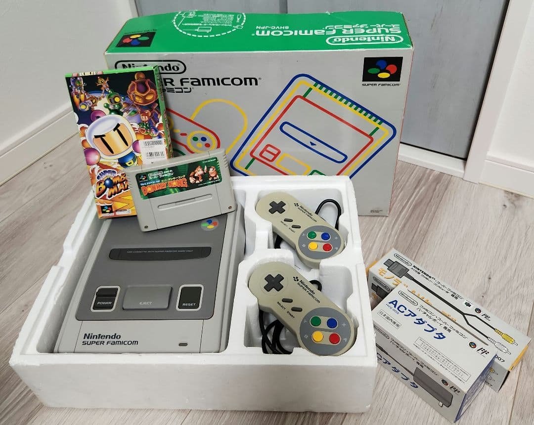 スーパーファミコン本体(ソフト付き)