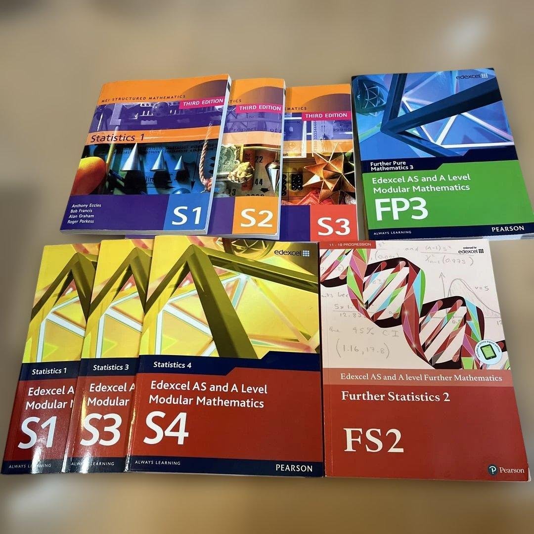イギリス高校数学教科書⭐️AS&A level Mathematics エデクセル
