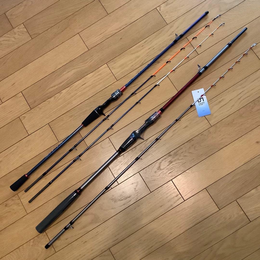 新品未使用　超お得な船竿2タイプ　2本セット