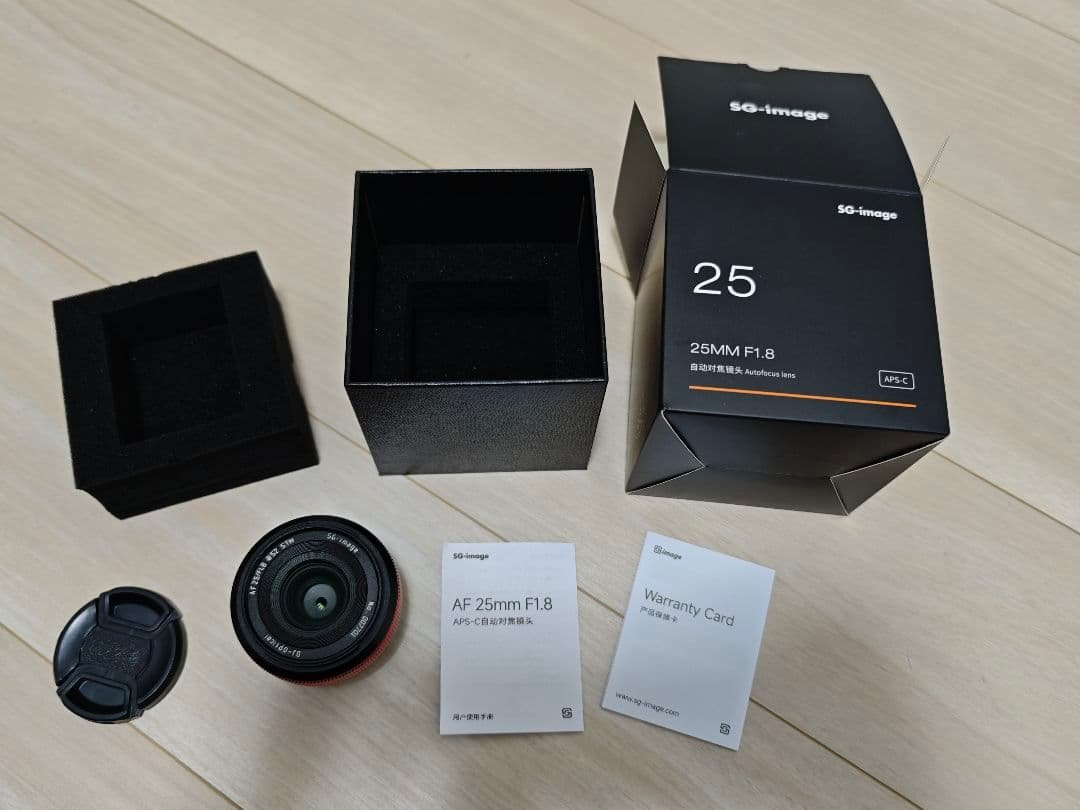 レンズ(単焦点) SGimageAF25mm1.8VILTROXAF284.5XC15-45set