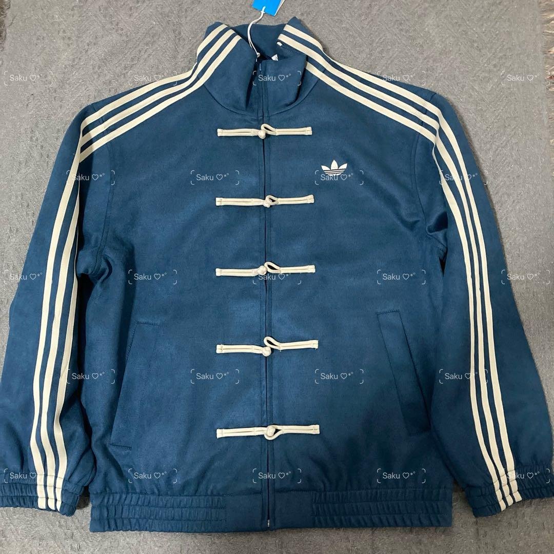 adidasアディダス 中国限定 蛇年トラックジャケット ネイビー Sサイズ”