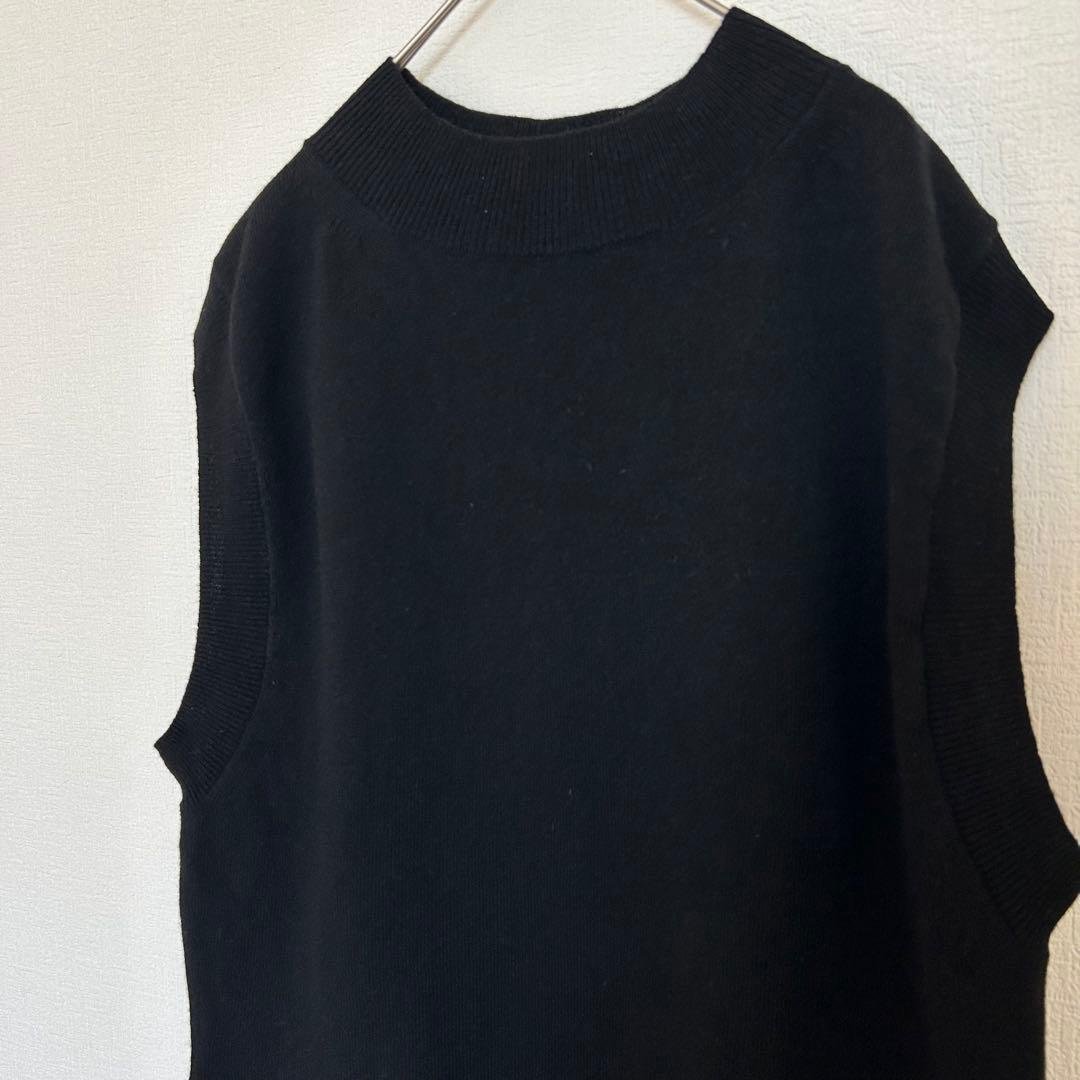 【美品】　2023AW マーガレットハウエル　ウールカシミヤ　ニットベスト