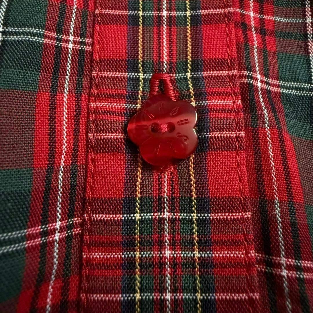 【極美品】PINK HOUSE ワンピース レッド タータンチェック 近年モデル