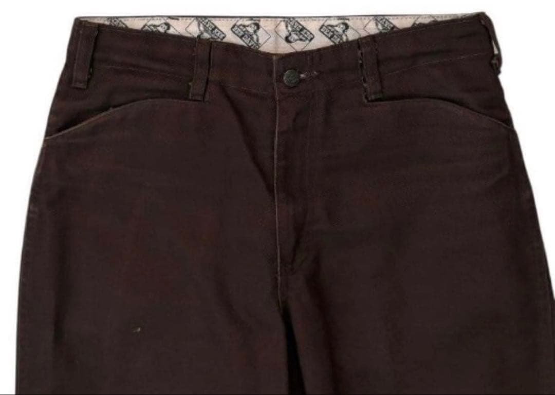 90’s-00’s USA企画 BEN DAVIS フリスコパンツ ブラウン
