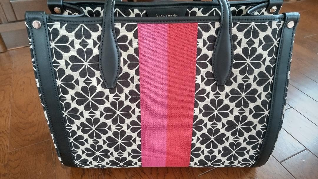 kate spade 花柄トートバッグ
