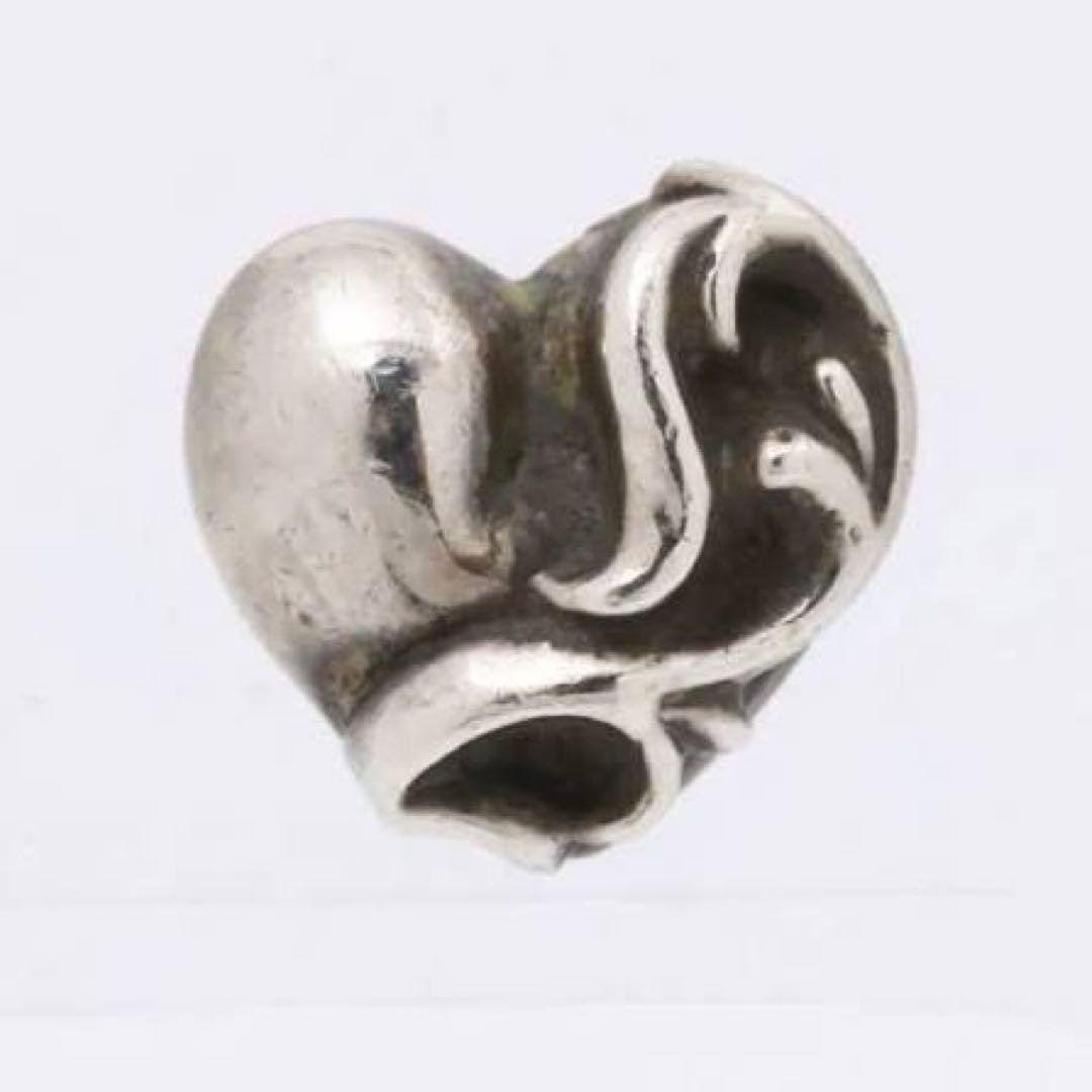 確実正規品　クロムハーツ　ハートモチーフ　ピアス 本体のみ