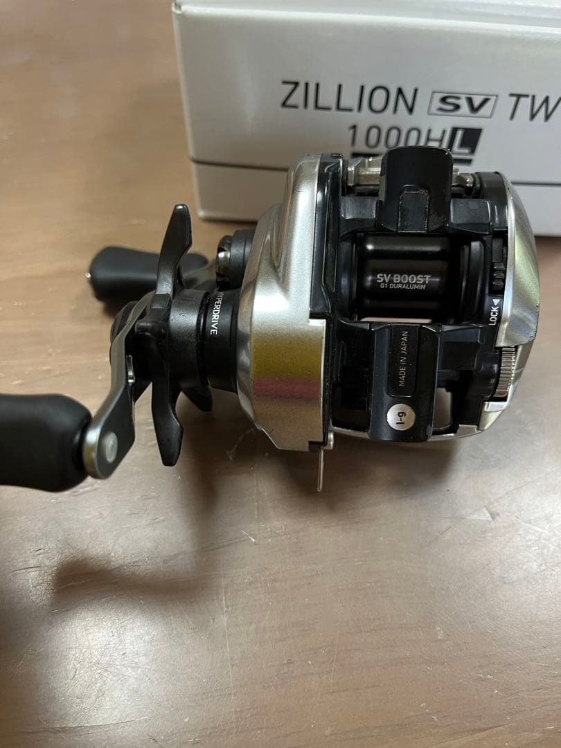 ZILLION SV TW 1000HL ベイトリール　ラインおまけ付