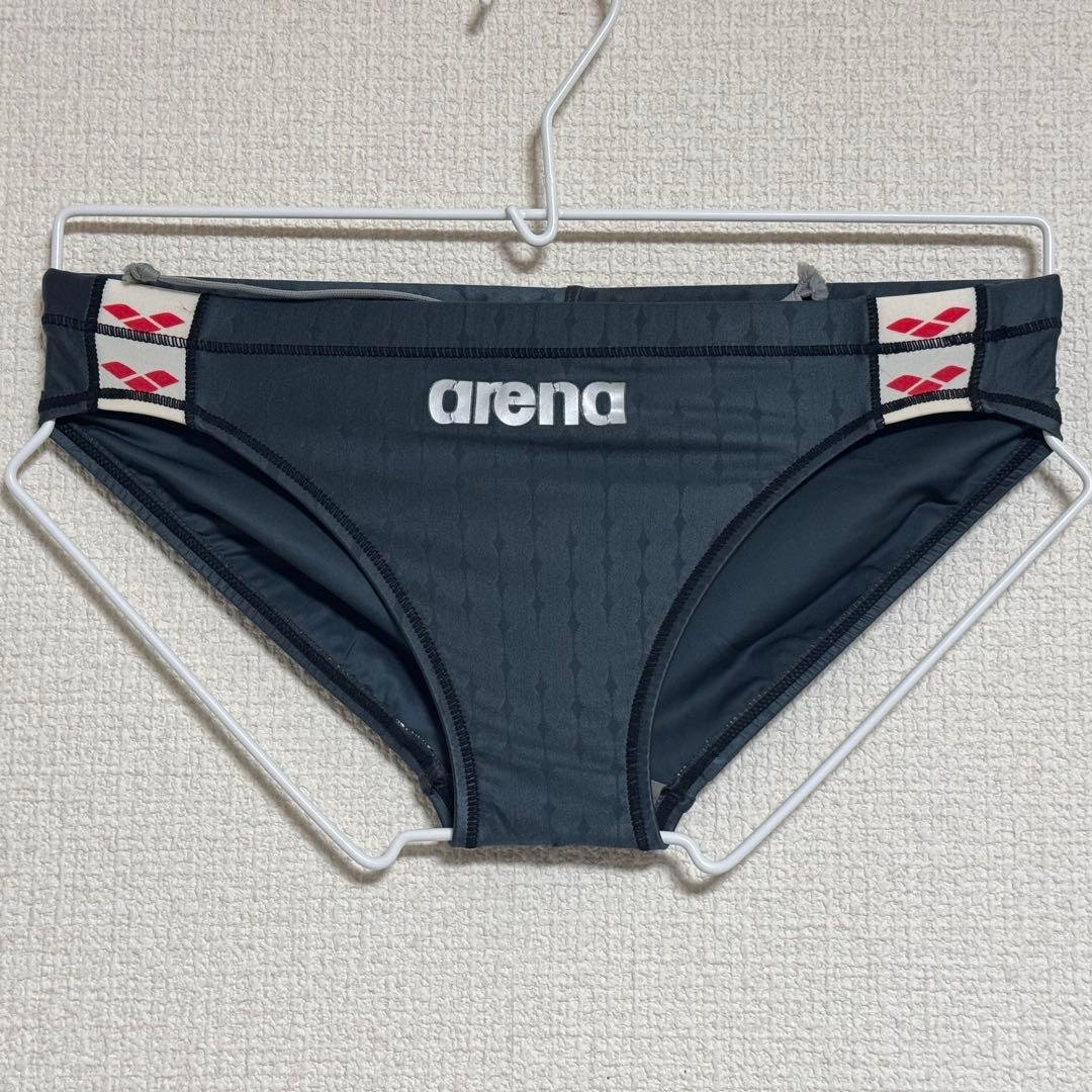 arena 競泳水着 競パン グレー サイズM