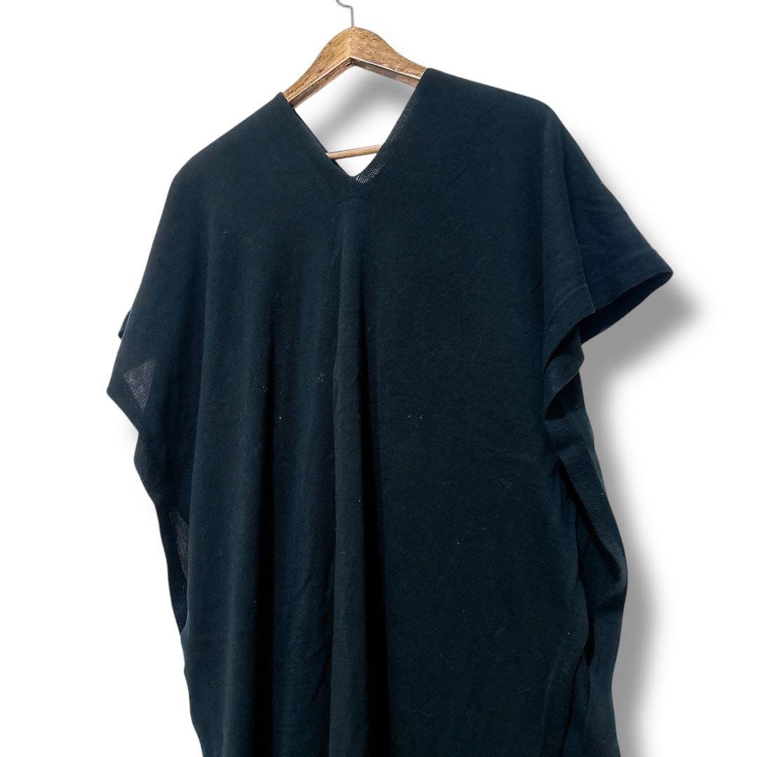 プリーツプリーズ イッセイミヤケ ポンチョ ボレロ 羽織り 2WAY コットン