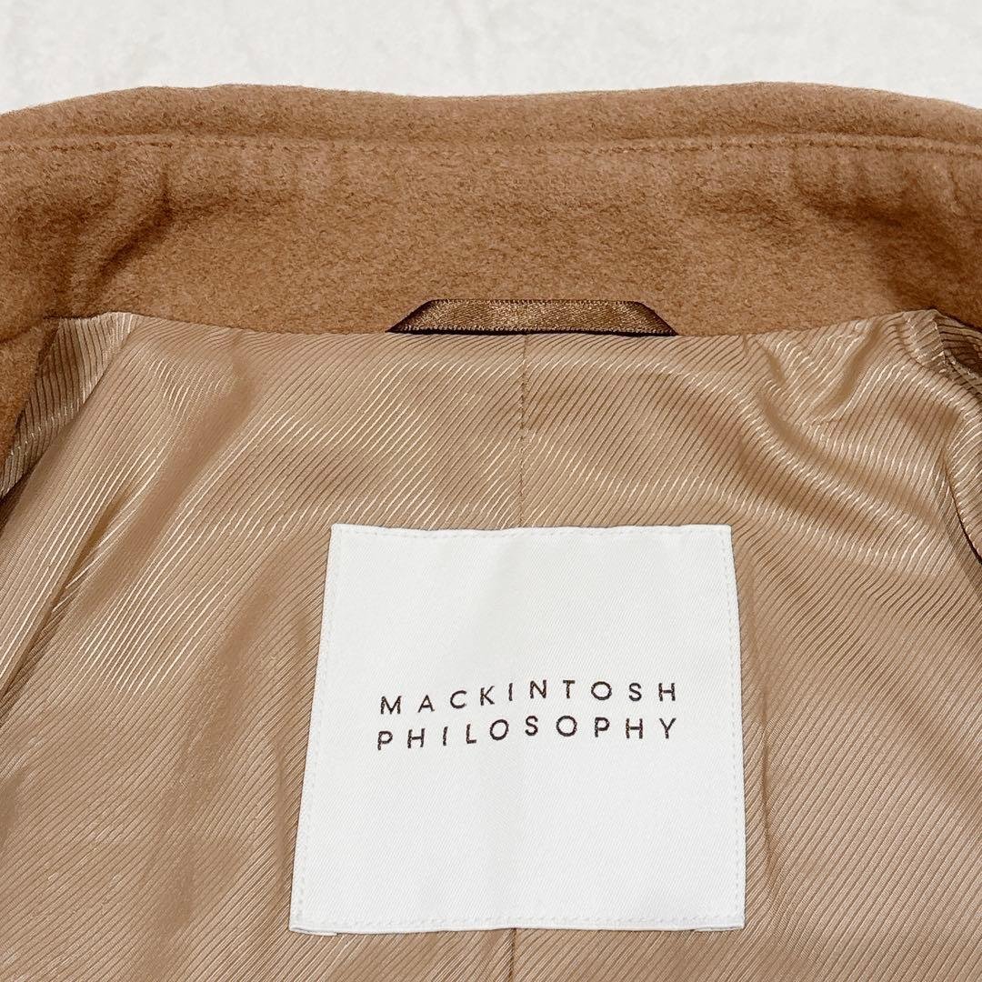 未使用✨　マッキントッシュ　ピーコート　ブラウン　ウール　38 メンズ