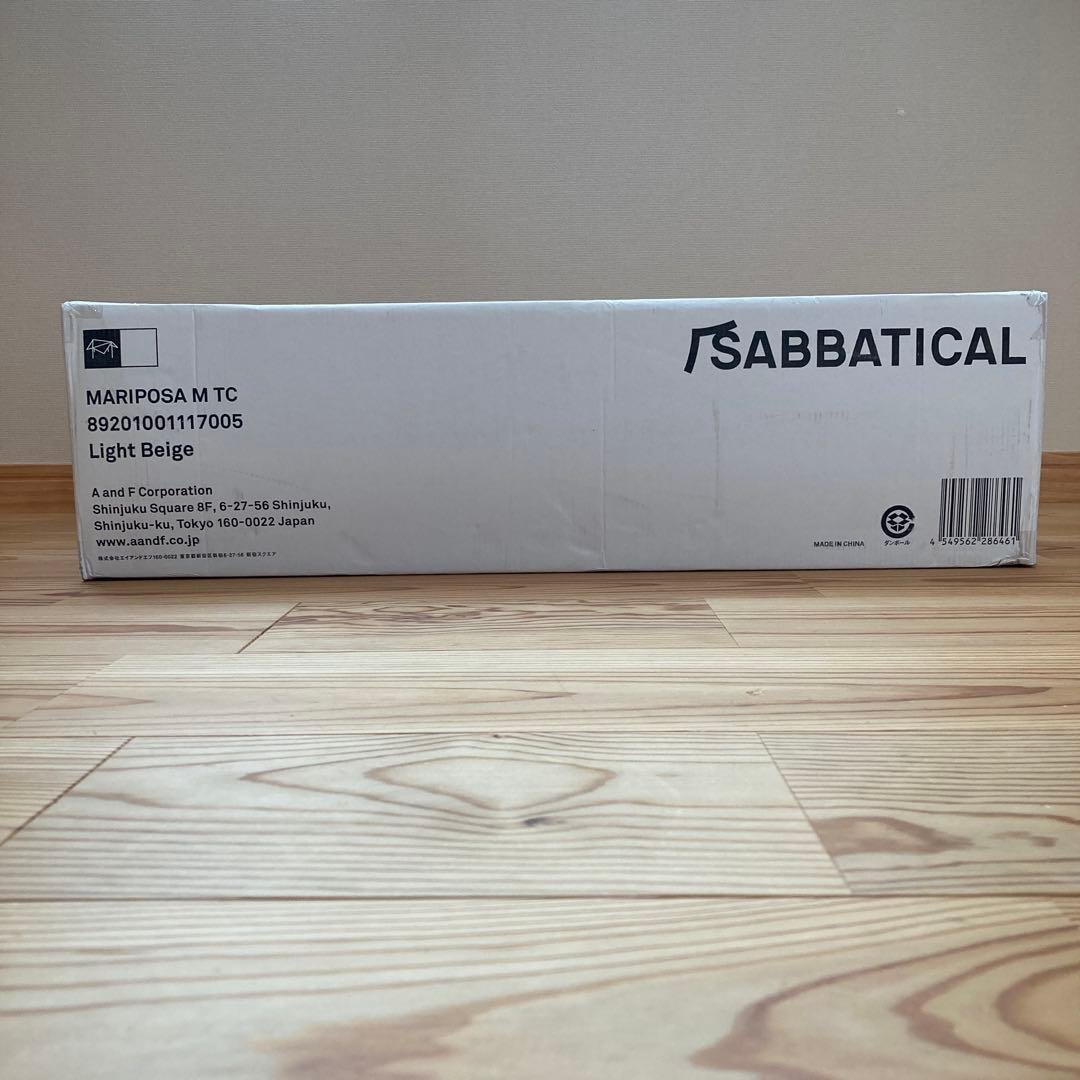 SABBATICAL サバティカル MARIPOSA マリポサ M TC 新品