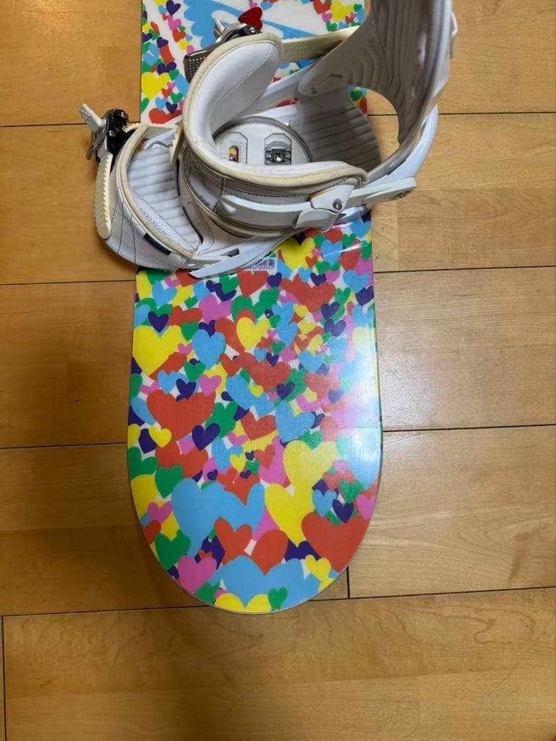 ROXYスノーボードセット　106センチ　ビンディング　Sサイズ　子供用