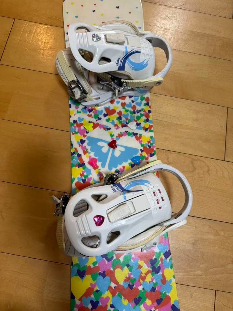 ROXYスノーボードセット　106センチ　ビンディング　Sサイズ　子供用