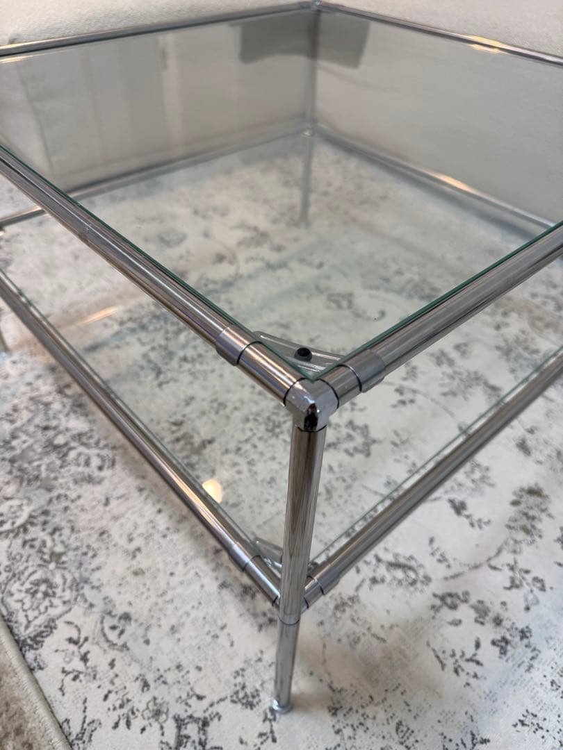 vamir ガラステーブル　韓国インテリア