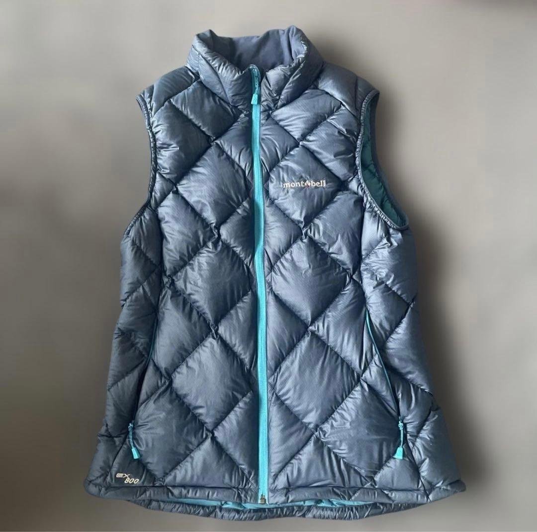 モンベル 800FPライトアルパインダウン ベスト レディースXL
