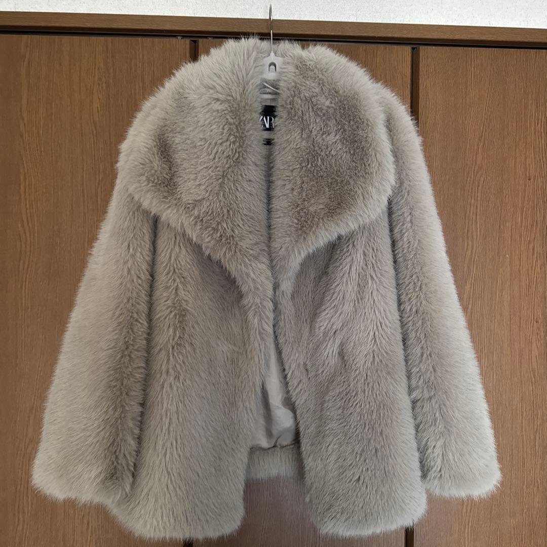 ZARA ファーコート