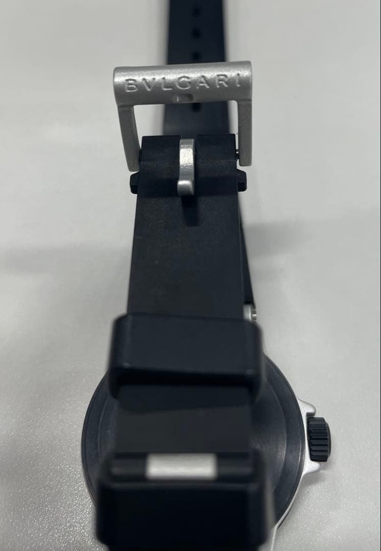 【莉那】BVLGARI AL29TA アルミニウム クォーツ レディース