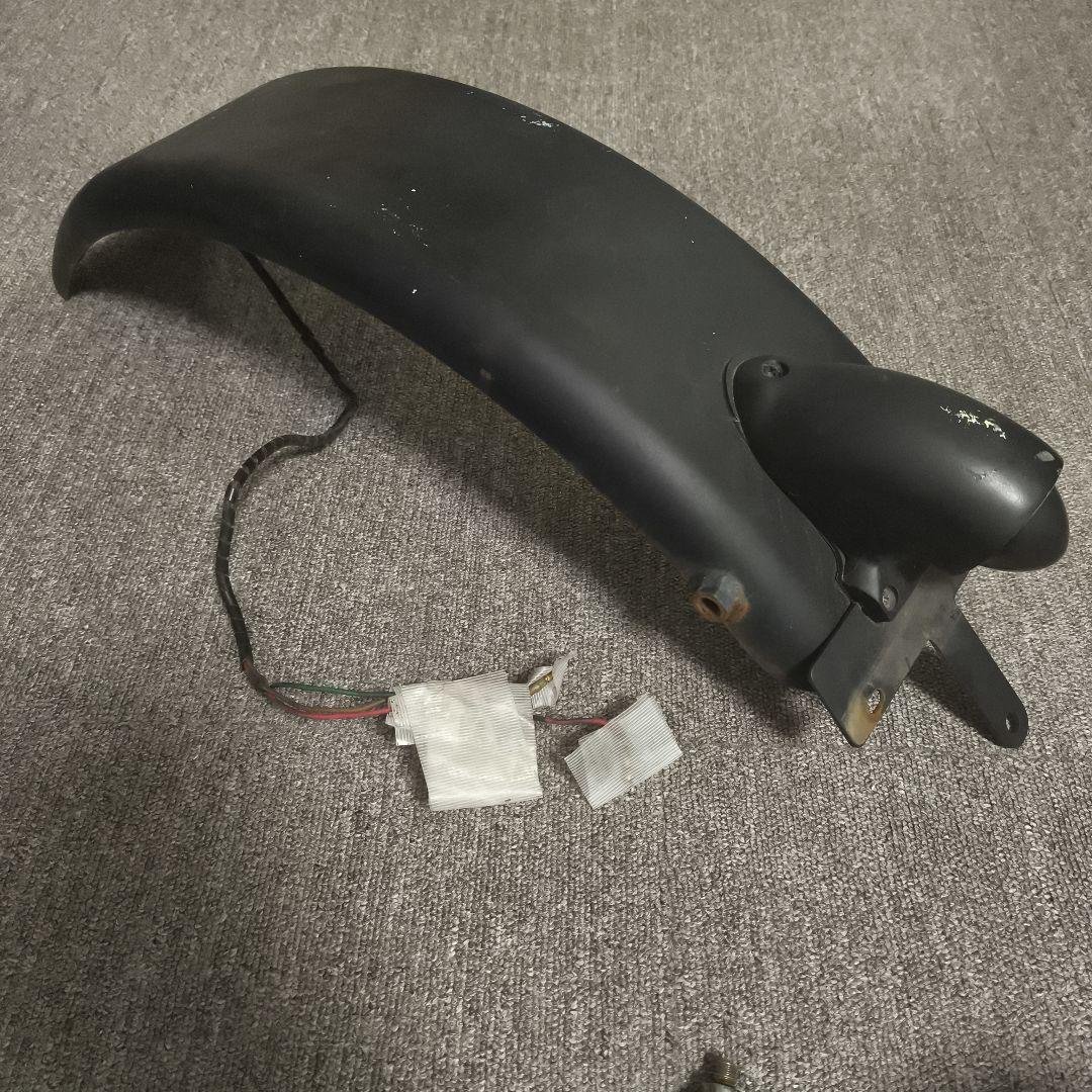 Vツインマグナ マグナ250 フラットフェンダー ブラック 　テールランプ付き