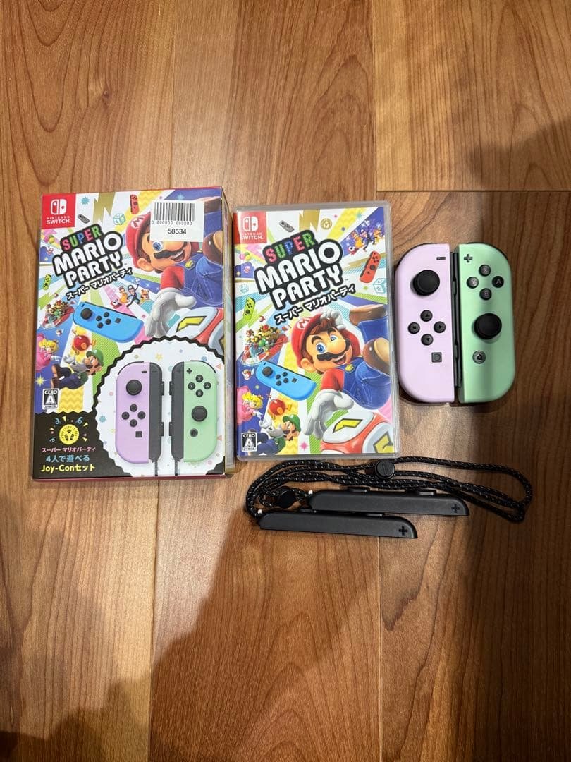 スーパー　マリオパーティ　4人で遊べる　Joy-Conセット