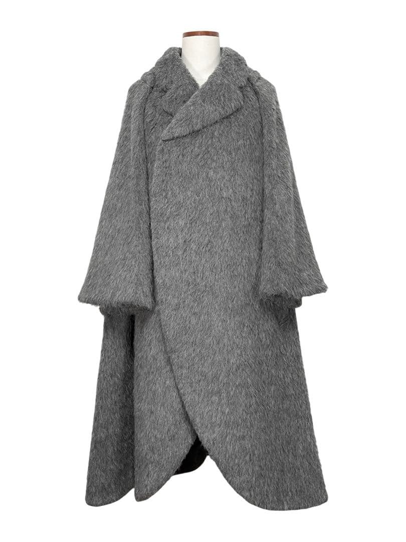 オーランジュ コムデギャルソン 二次元 着物 ファー ロングコート