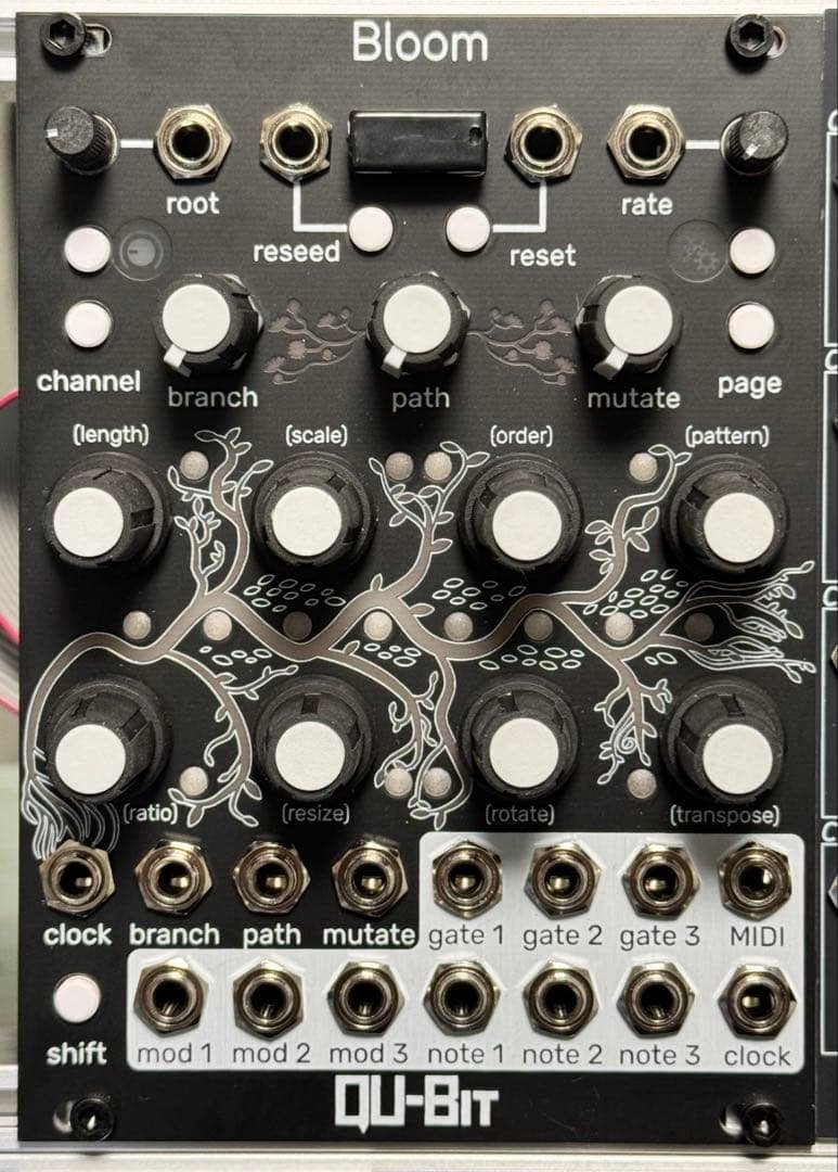 QU-Bit Bloom モジュラーシンセサイザー