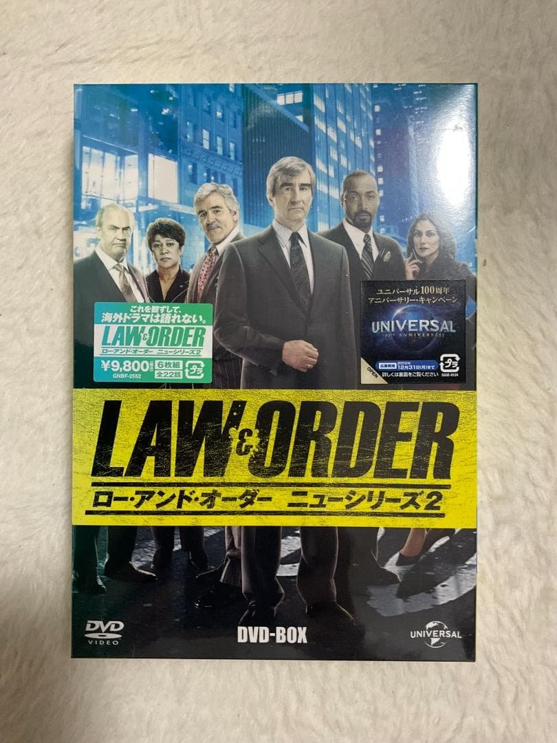 LAW & ORDER ニューシリーズ2 DVD-BOX 新品未開封