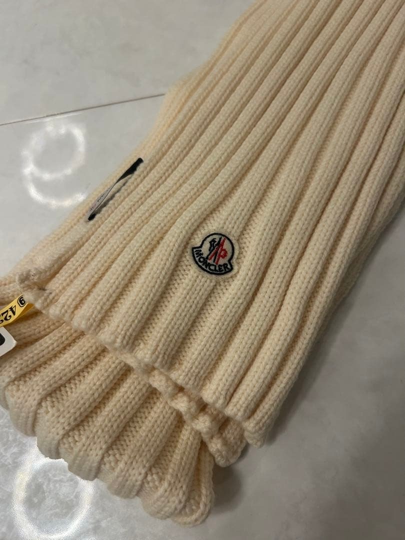 モンクレール リブ マフラー ストール ニット