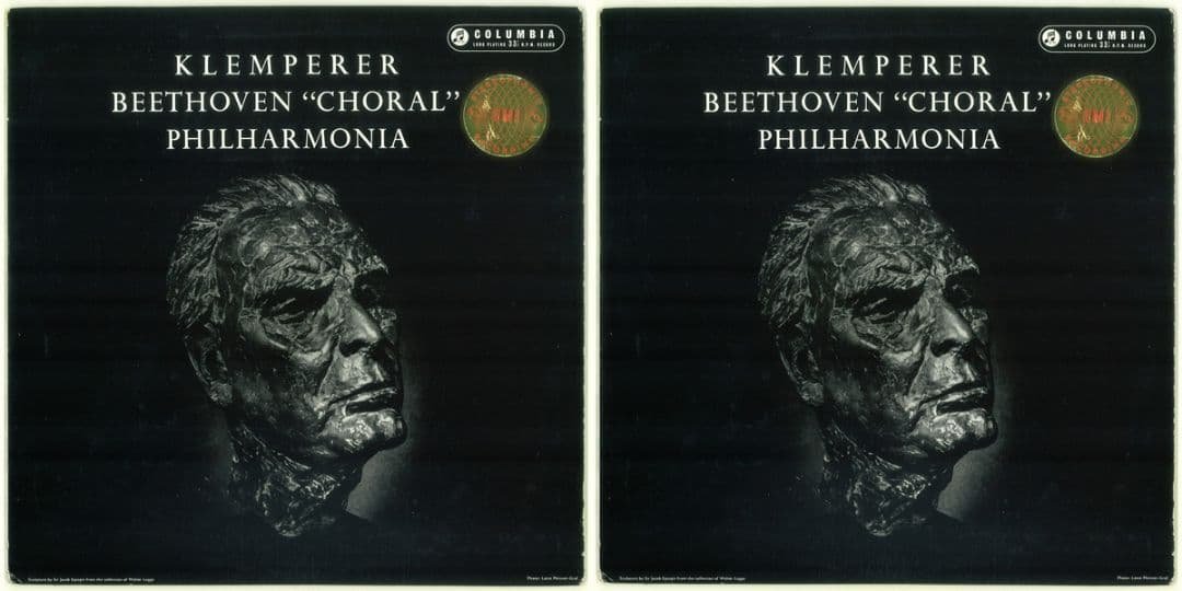 英Columbia SAX2276/7　ベートーヴェン 第九　クレンペラー
