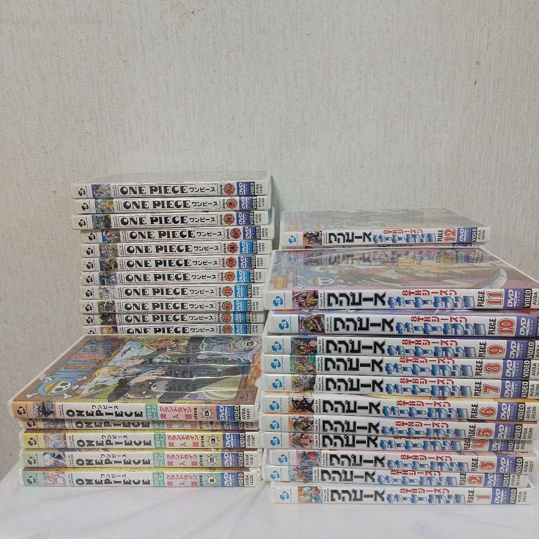 ONE PIECE ワンピースセル版 43本セット 設定資料付き