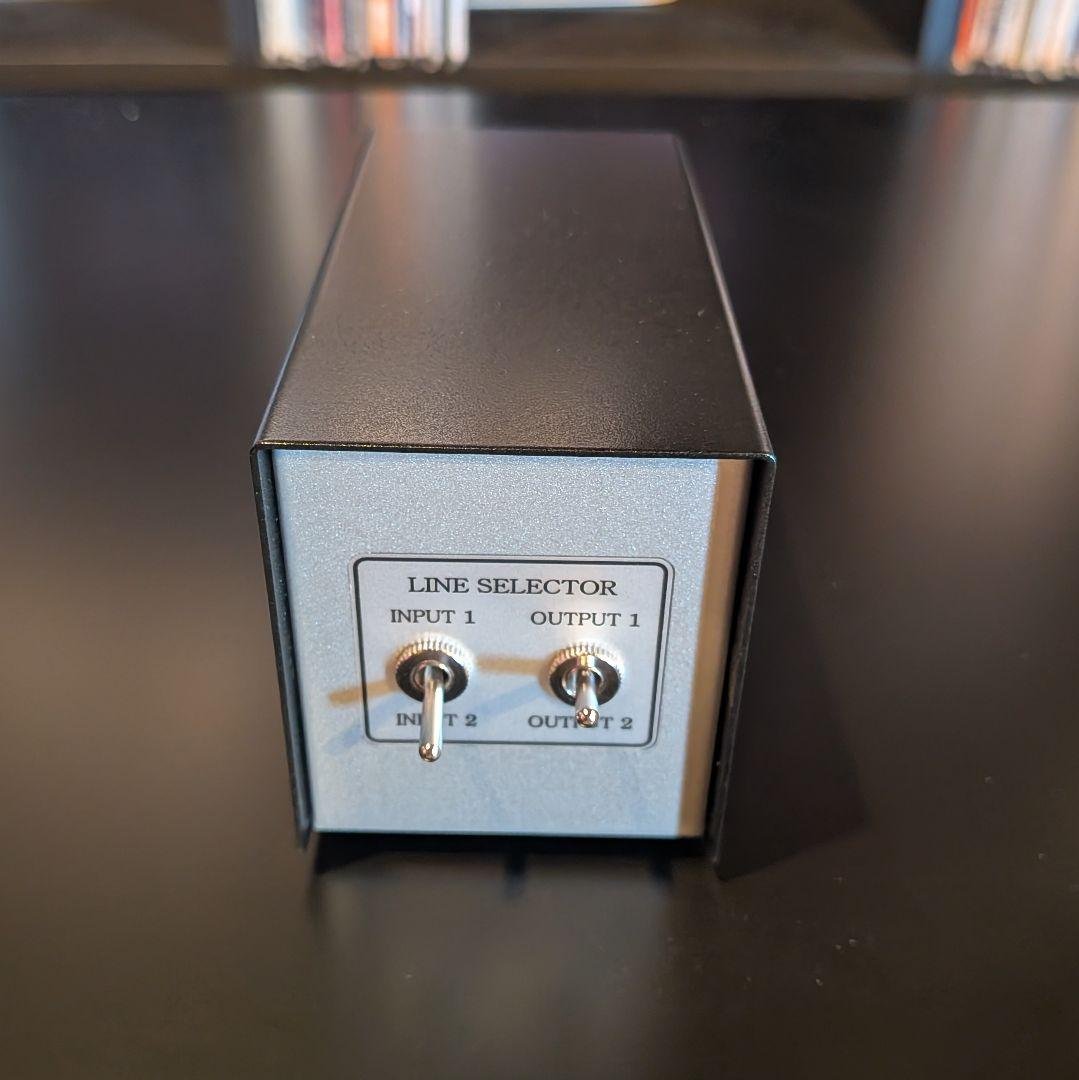 2入力2出力 RCA ラインセレクター odeo