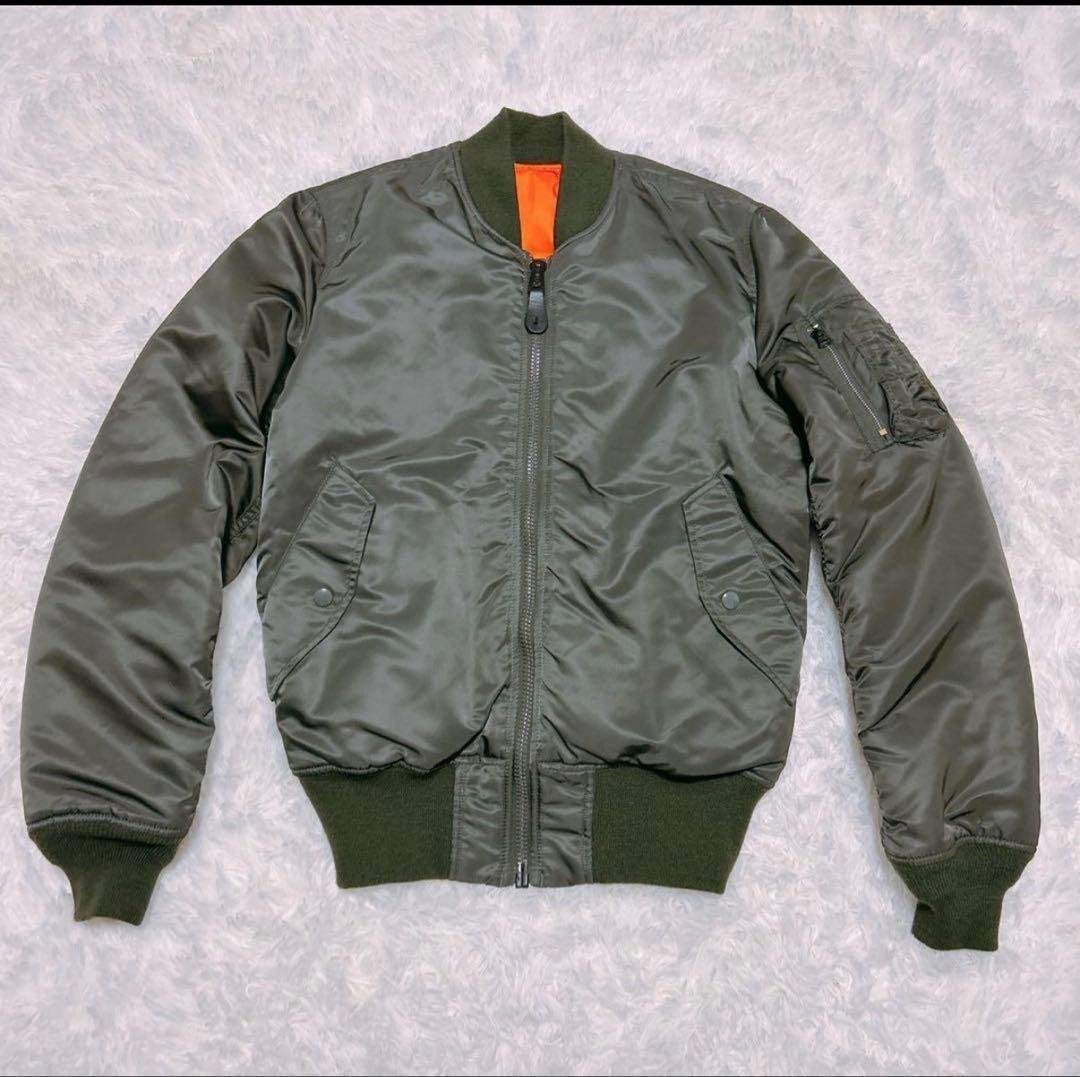 アルファインダストリーズ MA-1 フライトジャケット リバーシブル