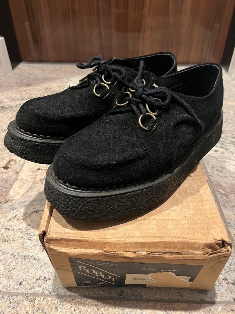 希少 90s ROBOT ラバーソール UK8 JONIO、スケシンNIGO着用