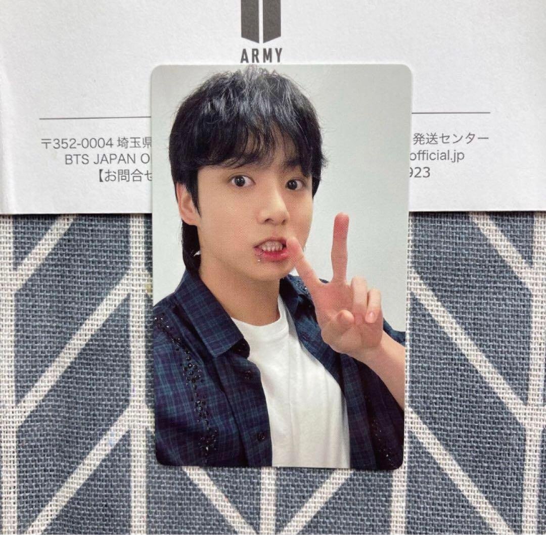 BTS JPFC ジョングク 購入特典 当選 GOLDEN ソロアルバム トレカ