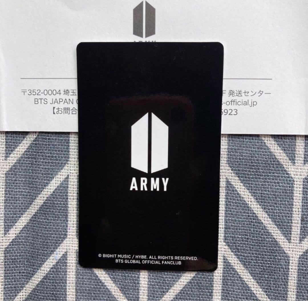 BTS JPFC ジョングク 購入特典 当選 GOLDEN ソロアルバム トレカ