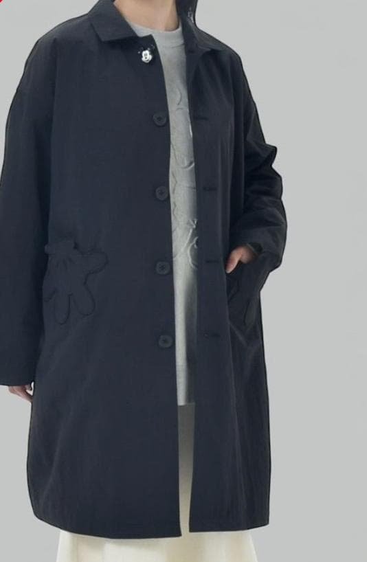 Disney ディズニー ミッキー ステンカラーコートMAGICAL LABEL