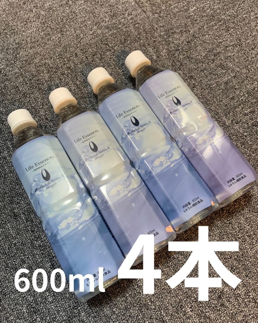 【特価】エコウォーターライフエッセンス　ポタポタクラブ　600ml 4本セット