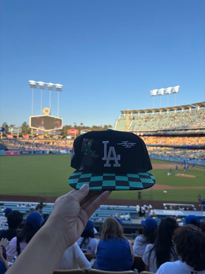 【現地限定】鬼滅の刃 ドジャース コラボキャップ