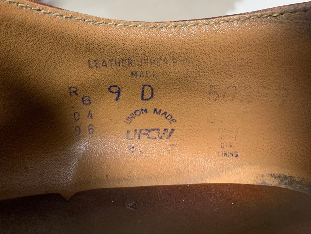 d*i様 良品 廃盤モデル Redwing 8104 オックスフォード ブーツ