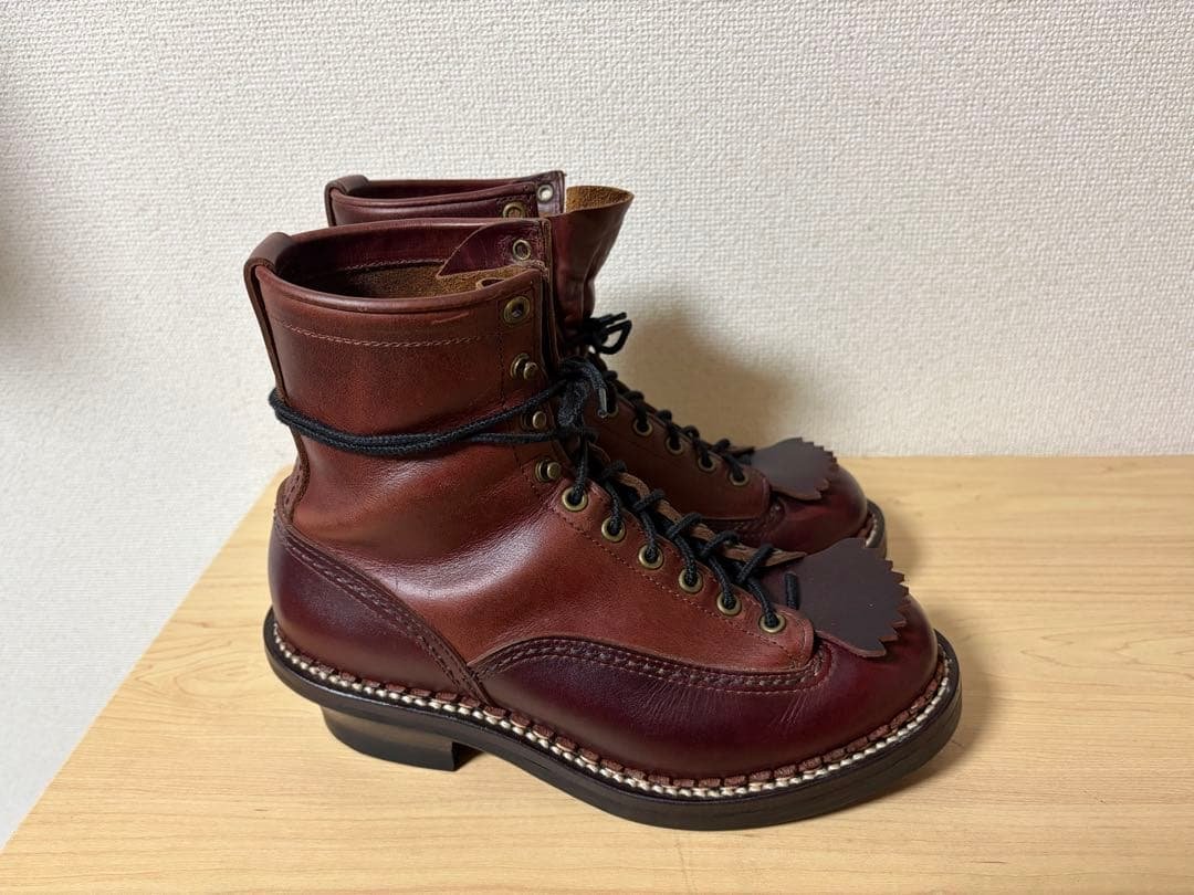 安藤製靴 JEREMY ジェレミー　ジェルミ　5th 25.5cm ワークブーツ