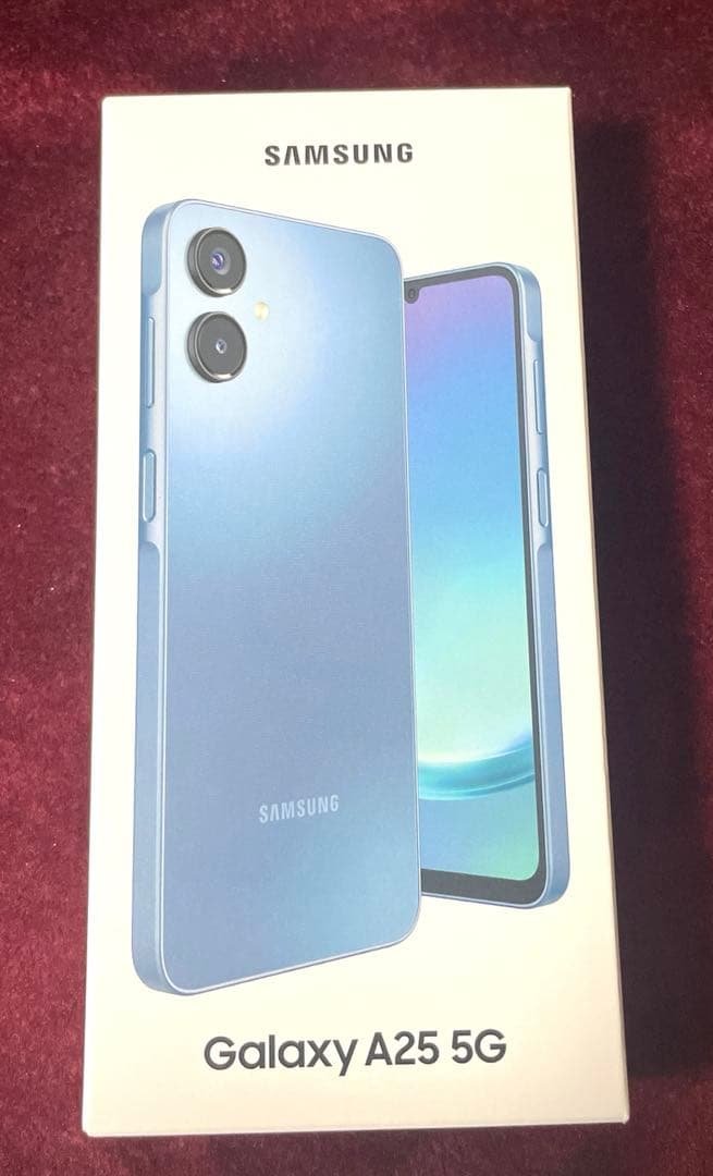 新品未使用⭐︎ Samsung Galaxy A25 5G ブルー