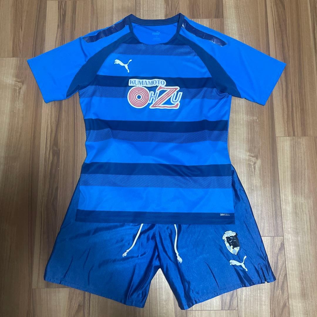 大津高校サッカー部　練習着　上下　サッカーウェア