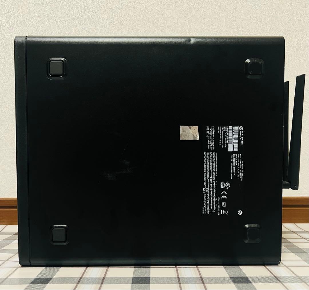 HP PRO 400 G9 デスクトップパソコンOffice/SSD256/16