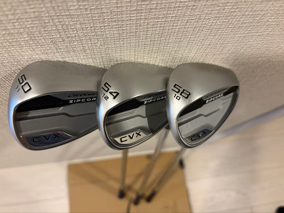 クリーブランドCVX ZIPCORE ウエッジ 50 54 58 3本セット