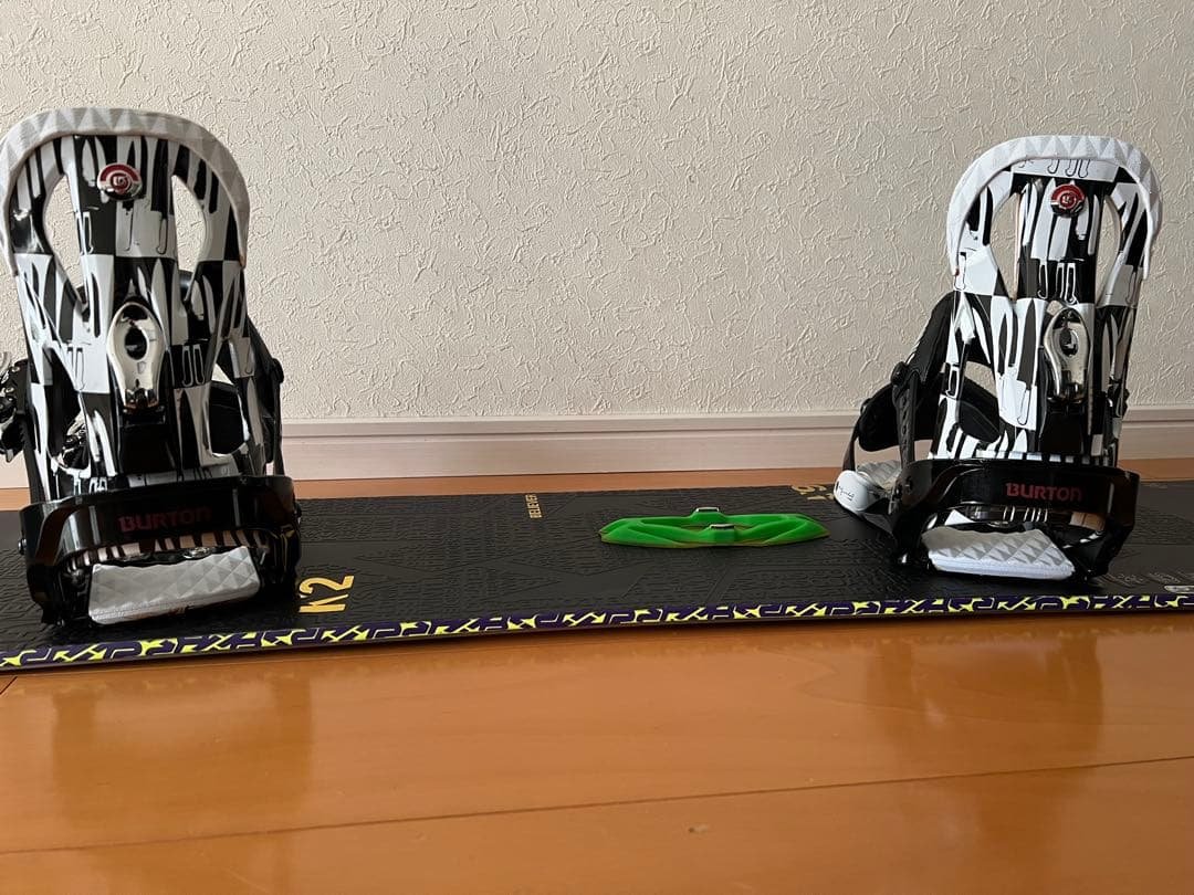 K2スノーボードセット★Burtonビンディング 極美品 Burtonケース