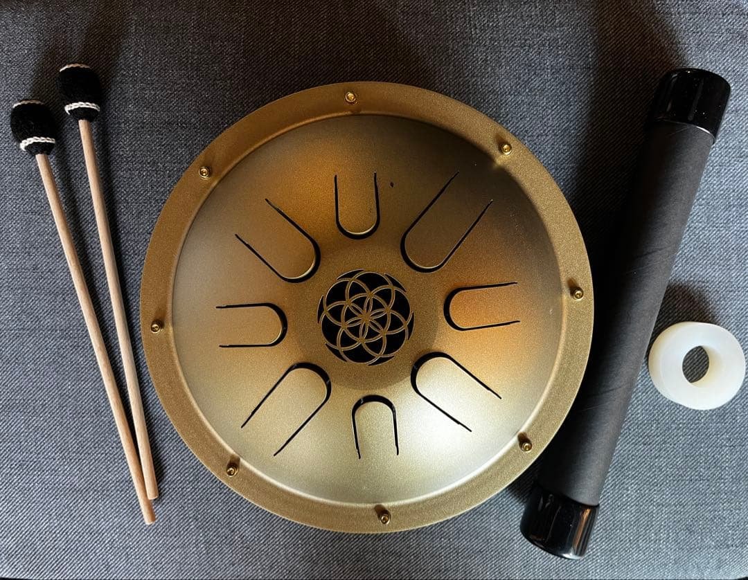 【美品】喜楽器ガンクドラム　GANK2 miniソルフェジオ