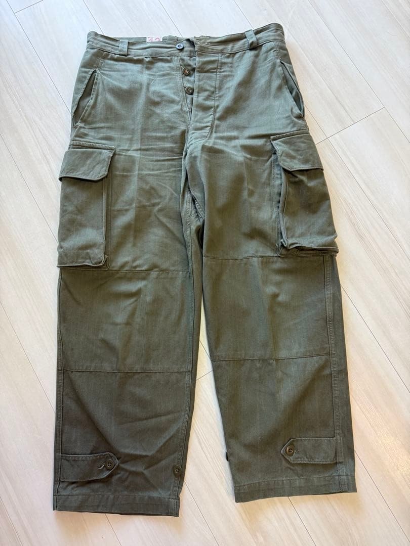 レ*ド様 フランス軍　後期型　M47 カーゴパンツ　ヘリンボーン　13サイズ　美