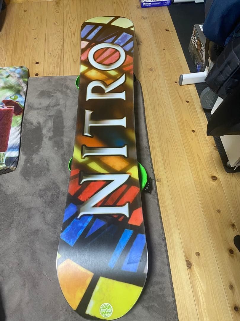 NITRO スノーボード ステンドグラスデザイン　149cm