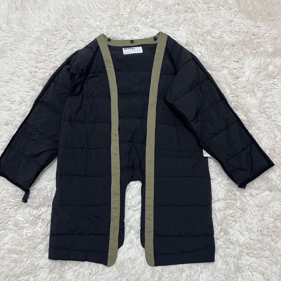 【24AW】MHL. WORN COTTON NYLON コート　ライナー付き